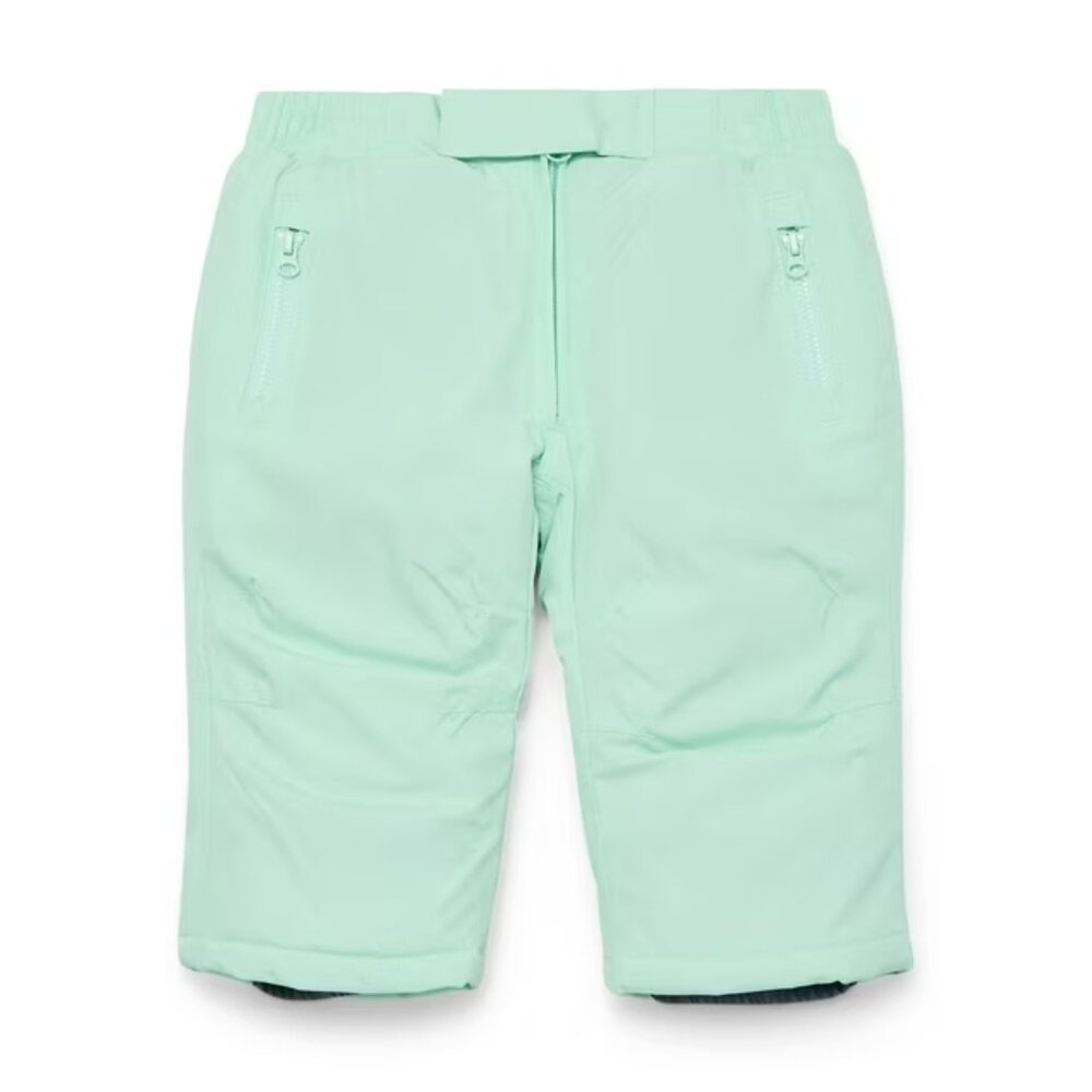NEW Iceburg Baby Girls' Insulated Cargo Snowboard Pants Seafoam Green